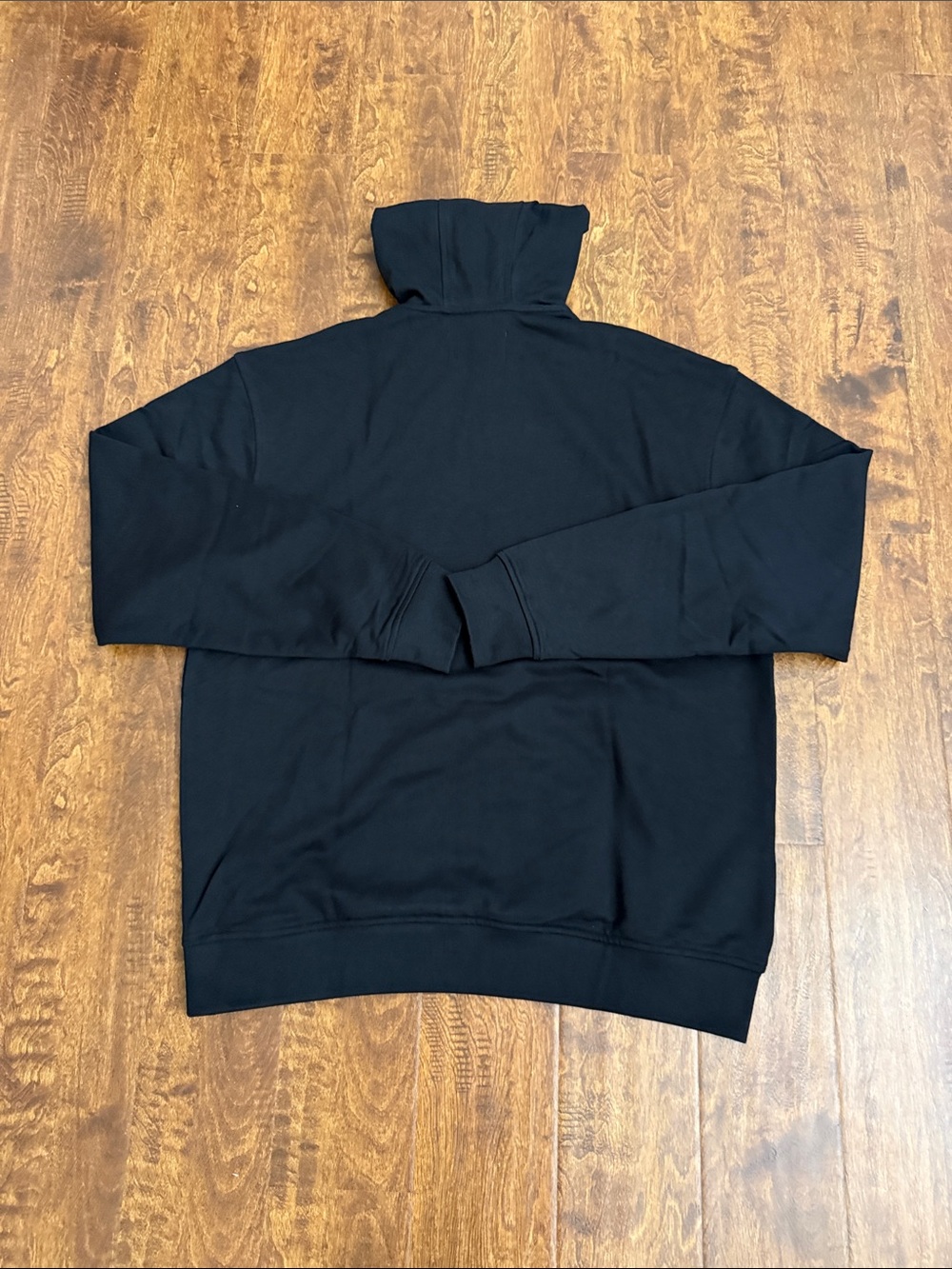 Jordan Sports Black Pullover Hoodie with White Jumpman - Picture 11 of 11